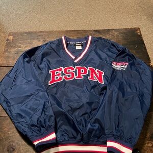 Vintage ESPN Navy Pullover Jacket